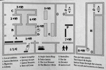 müze haritası, museum map