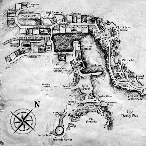 Saxton haritası, Saxton map